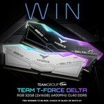 Win 1 of 2 Team Memory Kits T-Force Delta RGB from PC Case Gear