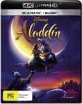 Aladdin (Live Action, 4K Ultra HD) $4 + Delivery ($0 with Prime/ $39 Spend) @ Amazon AU