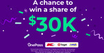 Win 1 of 30 $1,000 Digital Prepaid Mastercards from Wesfarmers One Pass