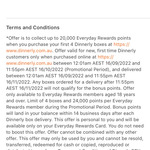 Bonus 20,000 Everyday Reward Points for Buying First 4 Dinnerly Boxes (New Customers) @ Everyday Rewards