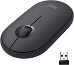 Logitech M350 Pebble Wireless Mouse Graphite $21, Pink/White $22 + Delivery ($0 with Prime / $39 Spend) @ Amazon AU