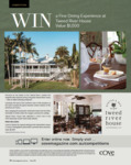 Win a Dinner for 4 Guests Dining on The Tweed River House Gold Coast (Worth $1000) from Cove Magazine