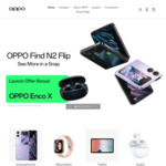 Bonus Oppo Enco Air Earbuds with Purchase of Selected OPPO Phones (OPPO Reno8 $549, Oppo Find X5 Pro $999 Shipped) @ Oppo Au