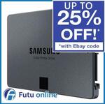 [eBay Plus] Samsung 870 QVO 8TB 2.5" SATA SSD $595.92 Delivered @ Futu Online eBay