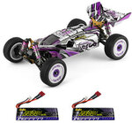 Wltoys 124019 1/12 4WD RC Car with 3 Upgraded 2600mAh Batteries US$92.39 (~A$137.09) AU Stock Delivered @ Banggood