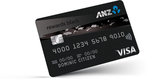 ANZ Rewards Black Credit: 180,000 Bonus ANZ Reward Points & $150 Cashback with $3,000 Spend in 3 Months, $375 Annual Fee @ ANZ