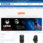 60% off Lycan Gaming Accessories (e.g. Wireless Gaming Mouse $19) + Delivery ($0 C&C/in-Store) @ The Good Guys