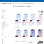 Van Heusen Shirts - 3 for $60 + Shipping ($0 with $100 Order) @ Van Heusen