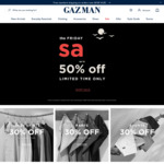 Up to 50% off Men's Apparel & Accessories + $10 Shipping ($0 with $100 Order/ in-Store) @ Gazman