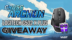 Win a Logitech G502 X Plus Gaming Mouse from Cross Arcon & Vast