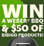 Win a Weber Q BBQ + $50 of Bibigo Products from Bibigo