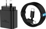 Samsung 45W Fast Charger w/ USB-C Cable $19.54 @ Amazon AU