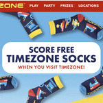 [NSW, VIC, SA] Free Pair of Timezone Branded Socks for Mailing List Subscribers @ Timezone (from Selected Stores Only)