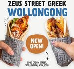 [NSW] $5 Pitas in-Store Only @ Zeus Street Greek, Wollongong