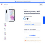 Samsung Galaxy A35 5G 108,900 Pts or $299 Delivered @ Telstra Plus Reward Store