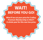 1 Year Premium Membership for Arts and Crafts Lessons for US$2.49 (Normally US$123) @ Craftsy.com