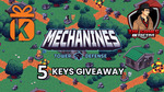 Win 1 of 5 Steam Keys for Mechanines Tower Defense from The Games Detective