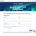 Win a $5,000 Travel Voucher from Inspiring Vacataions [Excludes SA/ACT]