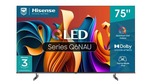 Hisense 75Q6NAU 4K QLED Smart TV $791 + Bonus Local Delivery @ Harvey Norman