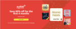 Audible: $6.45/Month for The First 4 Months @ Amazon AU