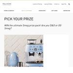 Win a Smeg D&G Toaster/Kettle or 50's Style Kettle/Toaster/Coffee Maker or $1,000 Gift Card from GPT Property [Ex ACT/TAS/NT/SA]