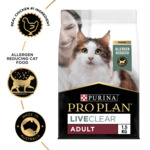 Purina PRO Plan LIVECLEAR Adult Dry Cat Food Chicken with Probiotics 3kg $53.59 + Delivery ($0 to Selected Areas) @ PetCircle