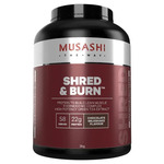 Musashi Shred & Burn Protein Powder (Vanilla/Chocolate) 2kg $80.09 (RRP $133.49), 900g $44.99 (RRP $74.99) @ Chemist Warehouse