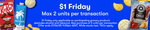 Milkrun $1 Deal Friday (Max 2 Participating Items Only) @ Milkrun (Excludes NT)