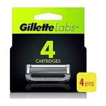 Gillette Labs Razor Cartridges (Pack of 4) $17.95 ($16.15 Subscribe & Save) + Delivery ($0 with Prime/ $59 Spend) @ Amazon AU