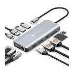 NOVOO 11-in-1 USB C Docking Station $41.99 + Delivery ($0 with Prime/ $59 Spend) @  Mbest-AU Amazon AU
