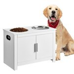 VEVOR Pet Feeding Station with 2 Stainless Steel Bowls $38.94 Delivered (Was $106.99) @ VEVOR AU