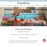 Win Your Wishlist to The Value of $10,000 from Fenton & Fenton