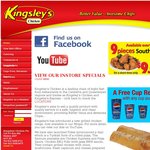Kingsleys Chicken 9 Pieces Southern Fry $9.95 [ACT + Queanbeyan Stores Only]