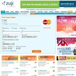 Zuji $100 off $600+ Hotel Bookings