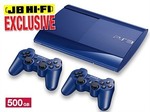 PS3 Console 500GB Blue with 2 Controllers $299 @ JB Hi-Fi (in-Store)