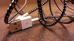 WIN - Nylon iPhone 5 Cable - Facebook Like