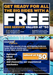 FREE Bike Service Valued at $50 at Selected Gold Cross Stores