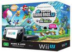 Wii U Premium Console Mario and Luigi Bundle Black $378 @ Big W
