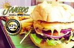 JAMROC Jamaican Chicken Burgers and Wraps $5 (Save $5.50 - 54%) Scoopon [Brisbane, Gold Coast]