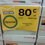 Fuji Xerox A4 Copy Paper (500 Sheets) $0.80 @ Woolworths (Woden, ACT)