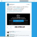 FREE $10 Credit to Deploy an SSD VPS - DigitalOcean - June Code