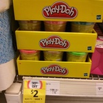 Coles store play doh