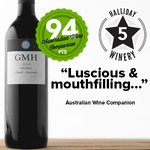 Geoff Hardy GMH Shiraz 2012 (94 Halliday Points) - $118.80 for 12 + $9 Delivery