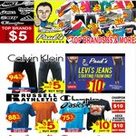 Levi's Jeans $10 - Reebok Shoes $20 - Adidas Shoes $10 - Paul's Warehouse