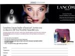 Free Lancome Eye Consultation + Free Eye Cream & Mascara sample