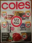 Coles Specials 15/04 (1/2 Price Kettle Chips $2.09, Heinz Baked Beans $0.97, Footy Franks $2.80)
