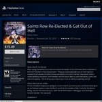 US PSN - PS4 Digital Download - Saints Row Re-Elected & Gat out of Hell US$15.49 ~ AU$20.03