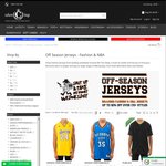 Off-Season Jerseys up to 50% off @ Culture Kings