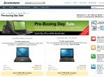 Lenovo Pre-Boxing Day Sale over 50% off Select Laptops until 28th December. R500 $899 X301 $1999