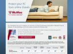 6-Month Complimentary Subscription of McAfee - Facebook